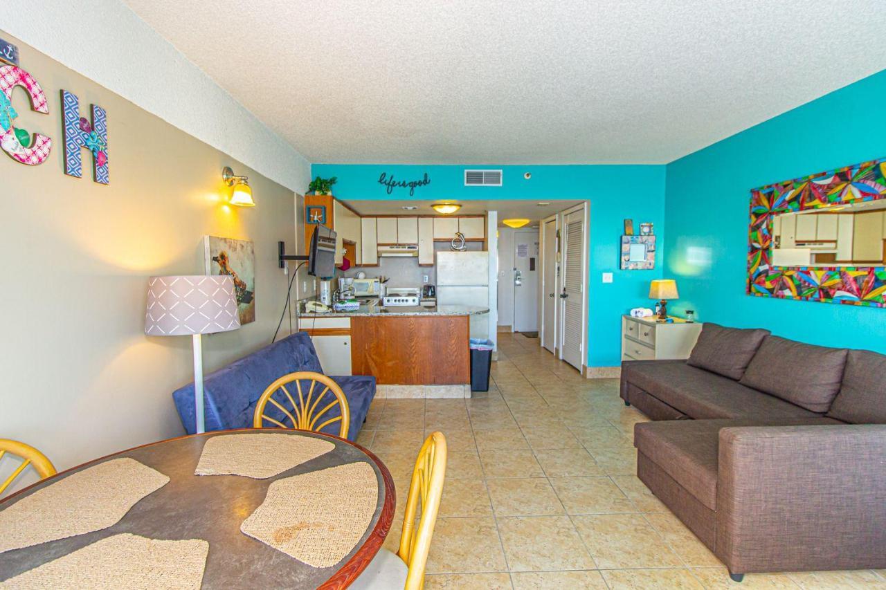 Ocean Front Studio With Amazing Views Palace Resort 1801 Sleeps 5 Guests Миртл-Бич Номер фото