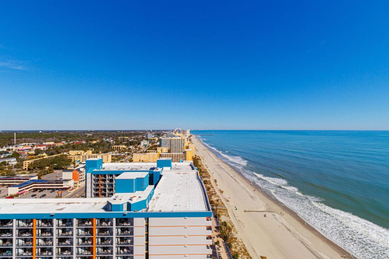 Ocean Front Studio With Amazing Views Palace Resort 1801 Sleeps 5 Guests Миртл-Бич Экстерьер фото
