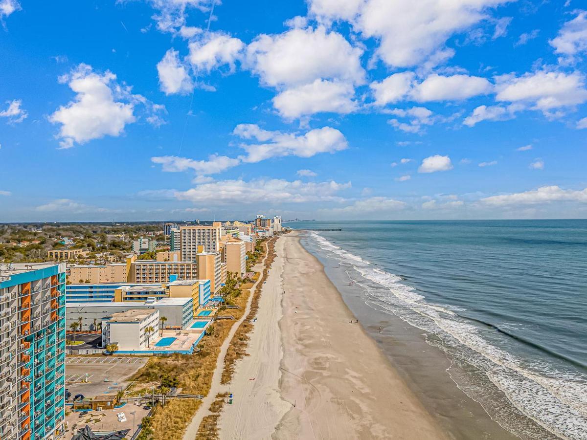Ocean Front Studio With Amazing Views Palace Resort 1801 Sleeps 5 Guests Миртл-Бич Экстерьер фото